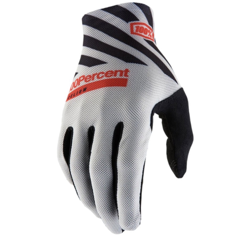 Rękawice motocrossowe 100% Celium szare