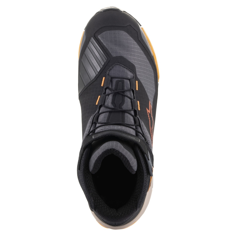 Buty motocyklowe Alpinestars CR-X Drystar czarno-brązowo-pomarańczowe