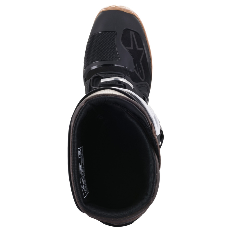 Buty motocyklowe Alpinestars Tech 7 Enduro w kolorze czarno-ciemnobrązowym