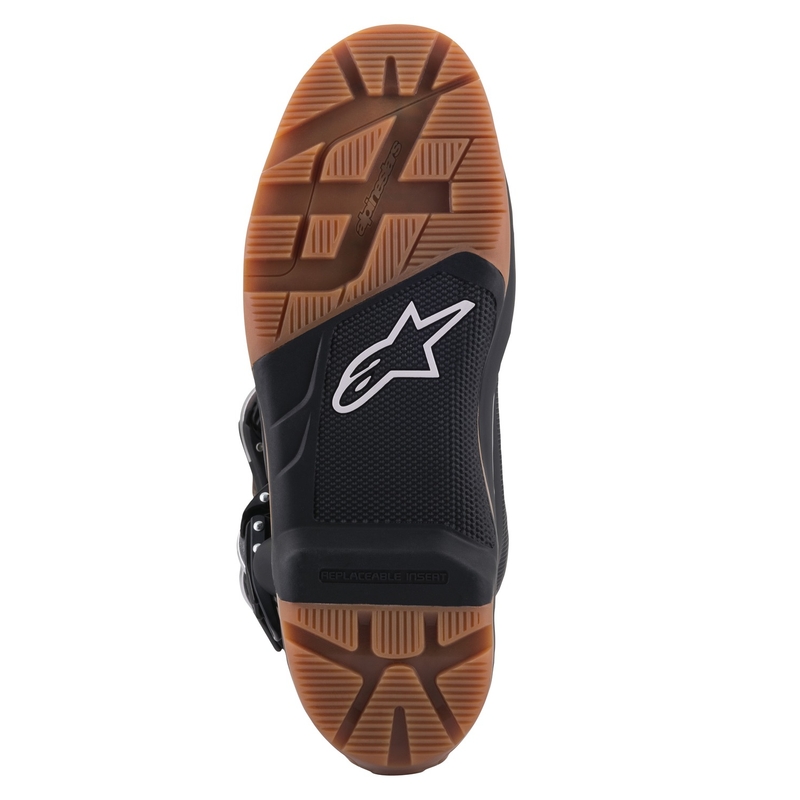 Buty motocyklowe Alpinestars Tech 7 Enduro w kolorze czarno-ciemnobrązowym
