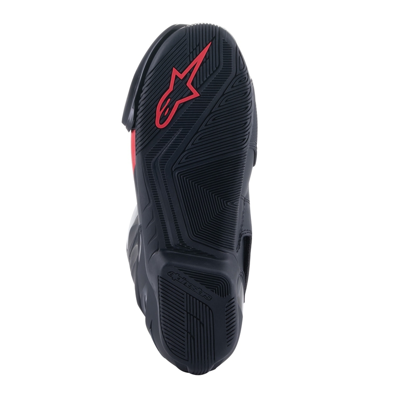 Buty motocyklowe Alpinestars S-MX 6 czarno-biało-szaro-czerwone