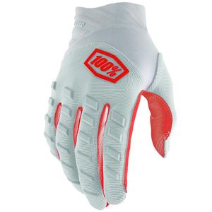 Rękawice motocrossowe 100% - USA AIRMATIC srebrne