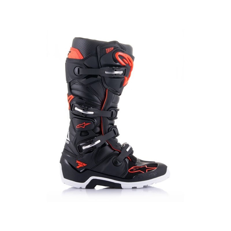 Buty motocyklowe Buty motocyklowe Alpinestars Tech 7 Enduro czarno-czerwone fluo-białeTech 7 Enduro czarno-czerwone fluo-białe