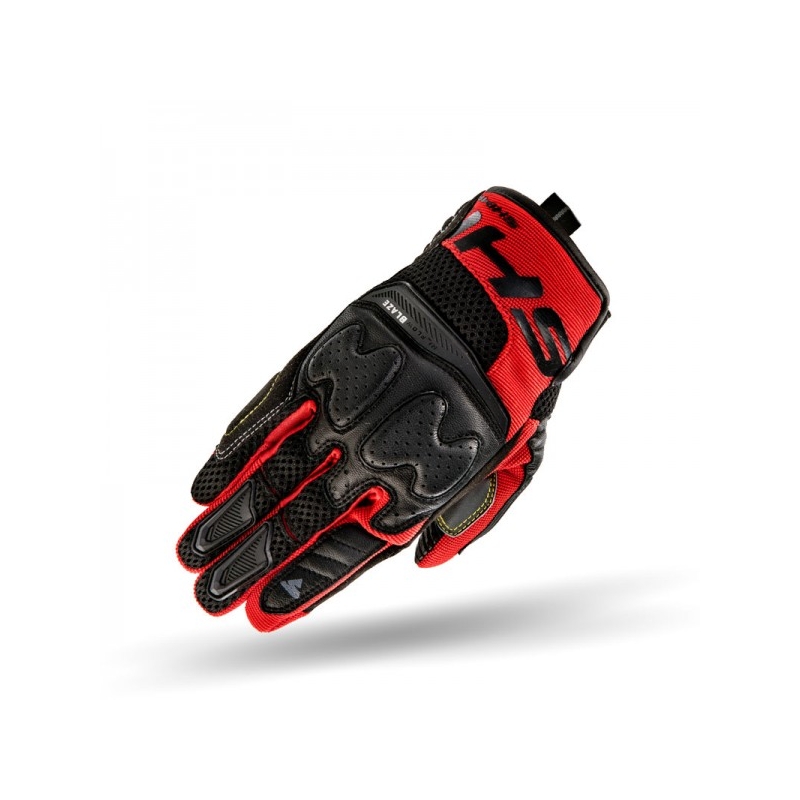 Rękawice motocyklowe Shima Blaze czarno-czerwone