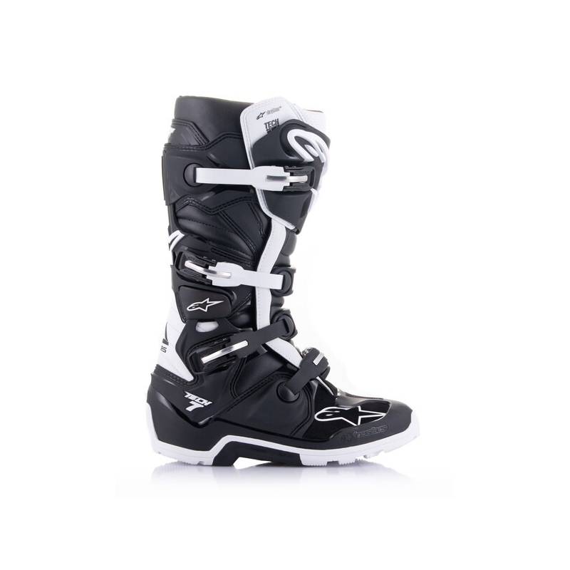 Buty motocyklowe Alpinestars Tech 7 Enduro Drystar czarno-białe