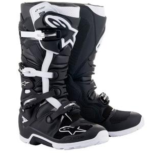 Buty motocyklowe Alpinestars Tech 7 Enduro Drystar czarno-białe