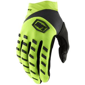 Rękawice motocrossowe 100% - USA AIRMATIC żółto-czarne