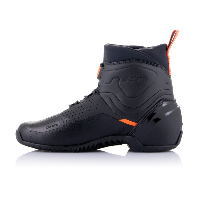 Buty motocyklowe Alpinestars SP-2 czarno-biało-fluo-czerwone