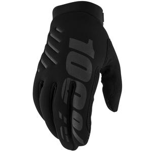 Rękawice motocrossowe 100% - USA BRISKER czarne
