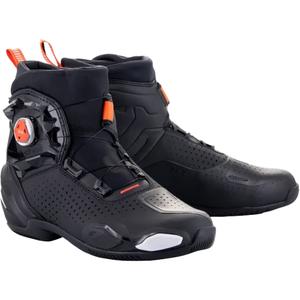 Buty motocyklowe Alpinestars SP-2 czarno-biało-fluo-czerwone