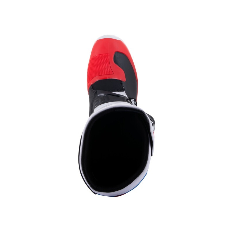 Buty motocrossowe Alpinestars TECH 3 biało-czarno-niebiesko-czerwone