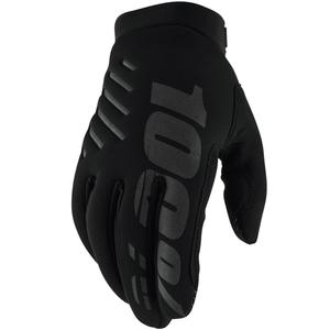 Rękawiczki motocrossowe dziecięce 100% - USA BRISKER czarne