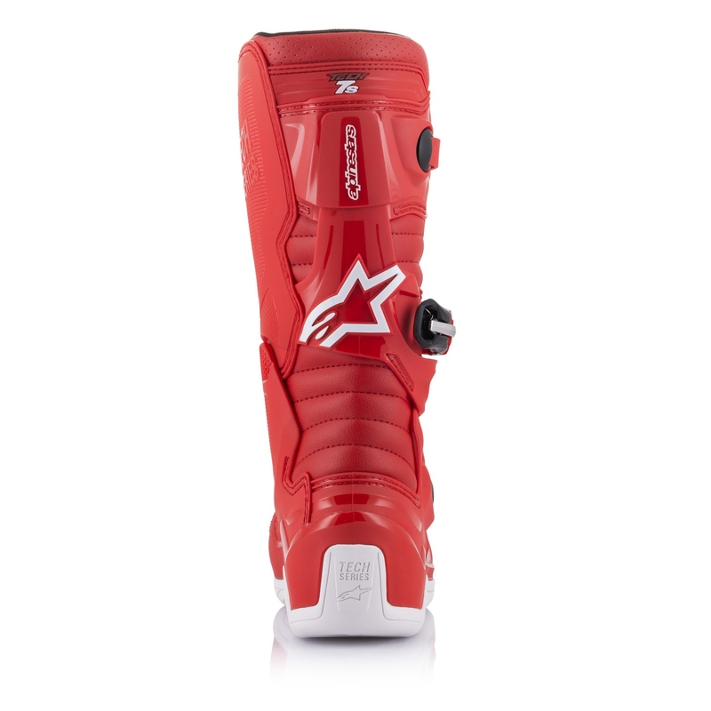 Buty motocyklowe dziecięce Alpinestars Tech 7 S czerwone
