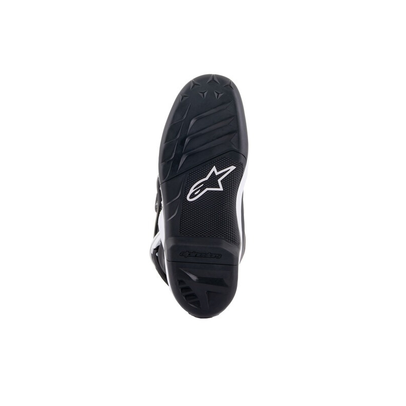 Buty motocyklowe dziecięce Alpinestars Tech 7 S czarno-biało-fluo-żółto-niebieskie