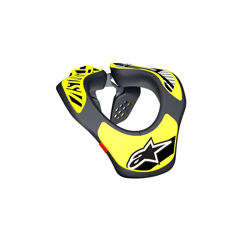Ochraniacz szyi dla dzieci Alpinestars Neck Support Youth, fluo żółty/czarny