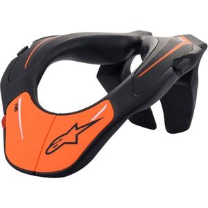 Młodzieżowy ochraniacz szyi Alpinestars czarno-pomarańczowy