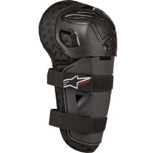 Nakolanniki dziecięce Alpinestars Bionic Kickstart czarno-czerwone