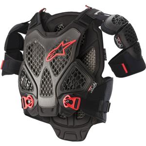Ochraniacz ciała Alpinestars A-6 czarno-antracytowo-czerwony