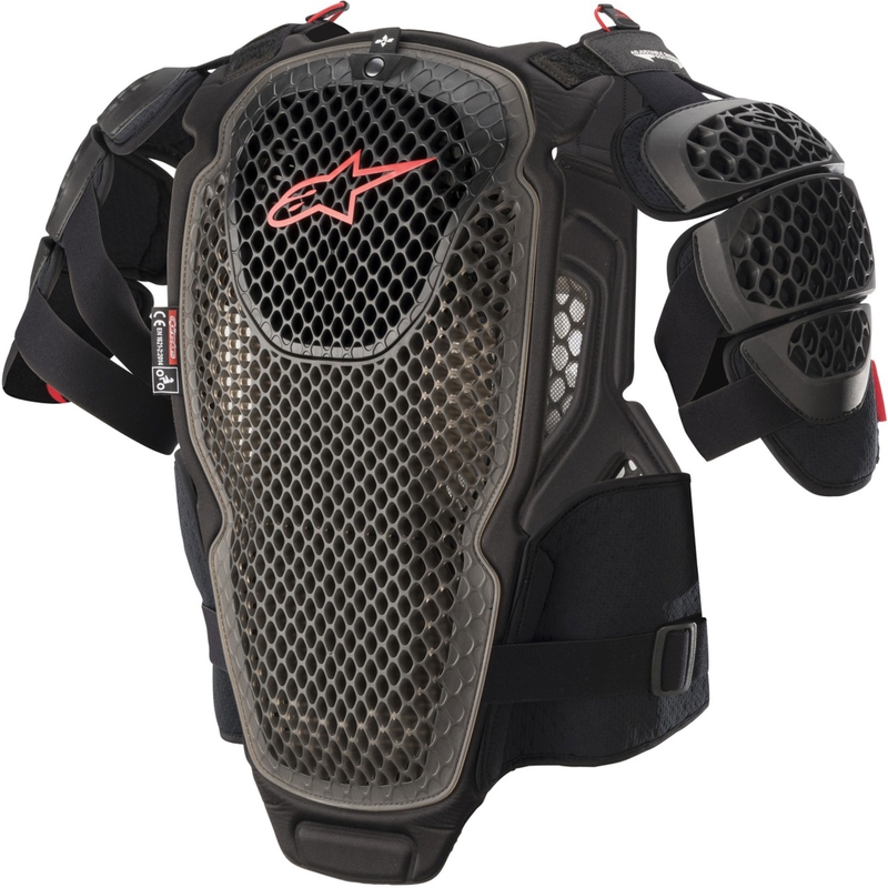 Ochraniacz ciała Alpinestars A-6 czarno-antracytowo-czerwony