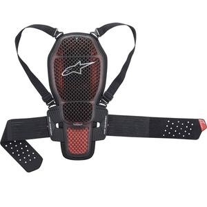 Ochraniacz pleców Alpinestars Nucleon KR-1 CELL CE2 transparentno-szaro-czerwono-czarny
