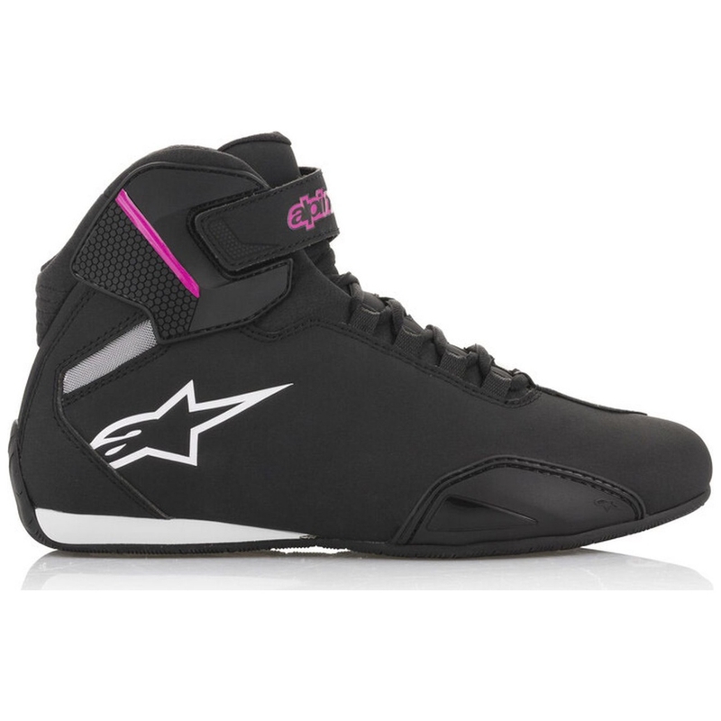 Buty motocyklowe damskie Alpinestars Stella Sektor czarno-fioletowe