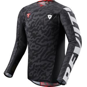 Koszulka motocrossowa Revit Thirteen w kolorze czarnym