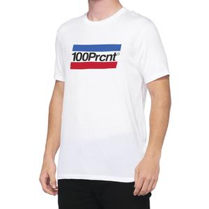 Koszulka 100% - USA ALIBI biała