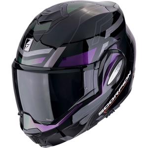 Kask motocyklowy składany Scorpion EXO-TECH EVO CONQUER w kolorze czarnym matowym kameleon
