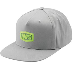 Czapka typu snapback 100% Enterprise w kolorze szarym