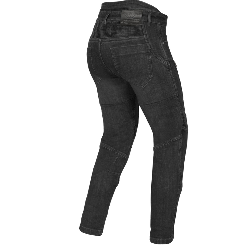 Damskie jeansy motocyklowe Ayrton 505 czarne