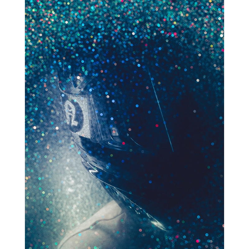 Gogle motocrossowe Alpinestars Supertech Vision DNGR38 XXV czarno-srebrne z lustrzanym srebrnym pleksiglasem