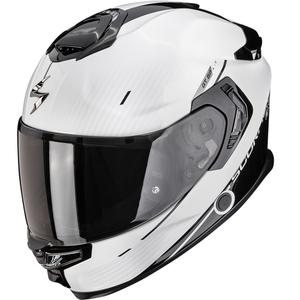 Kask motocyklowy integralny Scorpion EXO-GT SP Air Asphalt Pearl White-Black