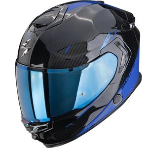 Kask motocyklowy integralny Scorpion EXO-GT SP Air Asphalt czarno-niebieski