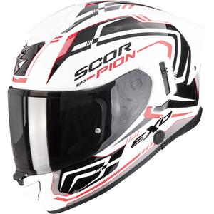 Kask motocyklowy integralny Scorpion EXO-530 Air Slope biało-czarno-czerwony