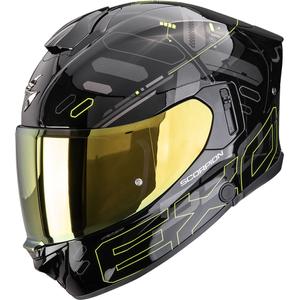 Kask motocyklowy integralny Scorpion EXO-530 Air Fond czarno-fluo-żółty