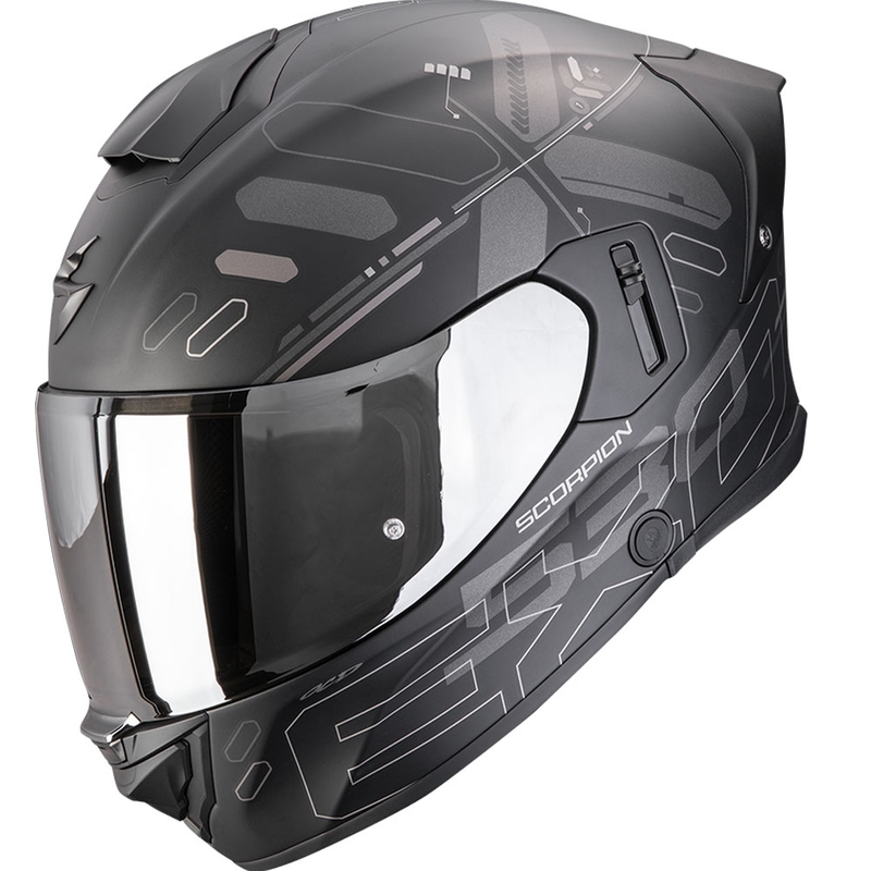 Kask motocyklowy integralny Scorpion EXO-530 Air Fond czarno-srebrny