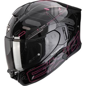 Kask motocyklowy integralny Scorpion EXO-530 Air Fond czarno-różowy