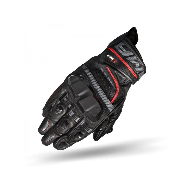 Rękawice motocyklowe Shima XRS-2 czarne wyprzedaż