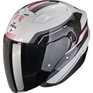 Kask motocyklowy otwarty Scorpion EXO-230 Hipe szaro-różowy