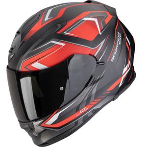 Kask motocyklowy integralny Scorpion EXO-491 Zumo matowo-czarno-czerwony