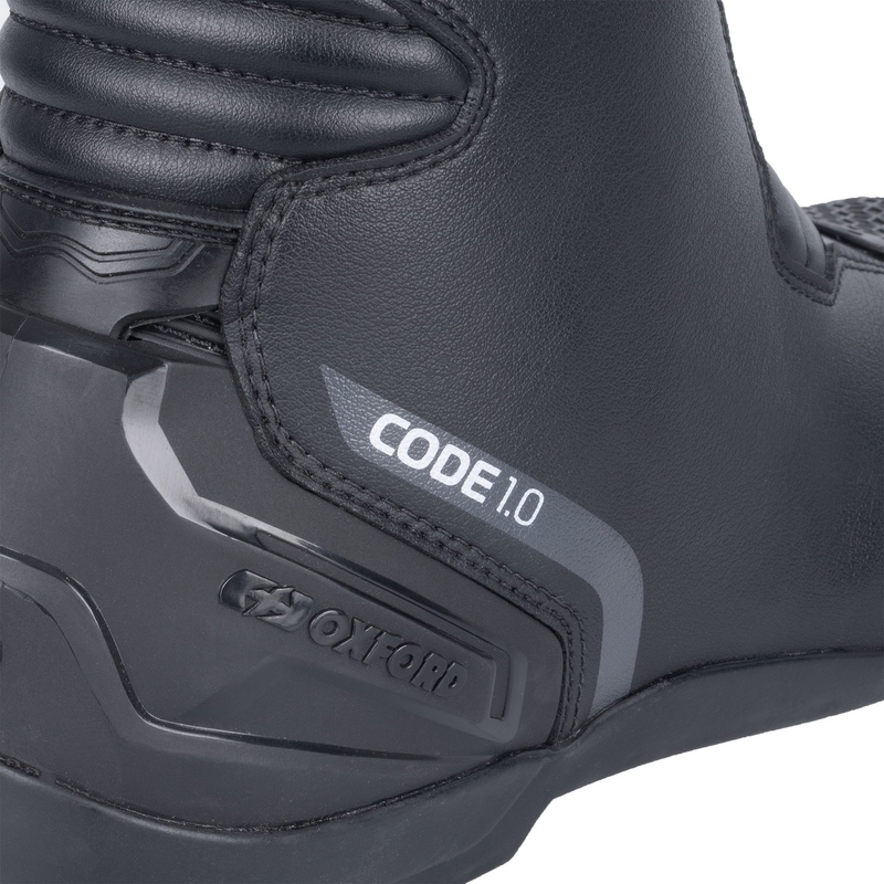 Buty motocyklowe Oxford Code 1.0 D2D czarne