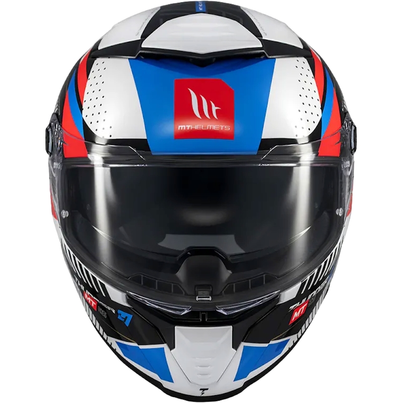Kask motocyklowy integralny MT Thunder 4 SV Luminence niebieski