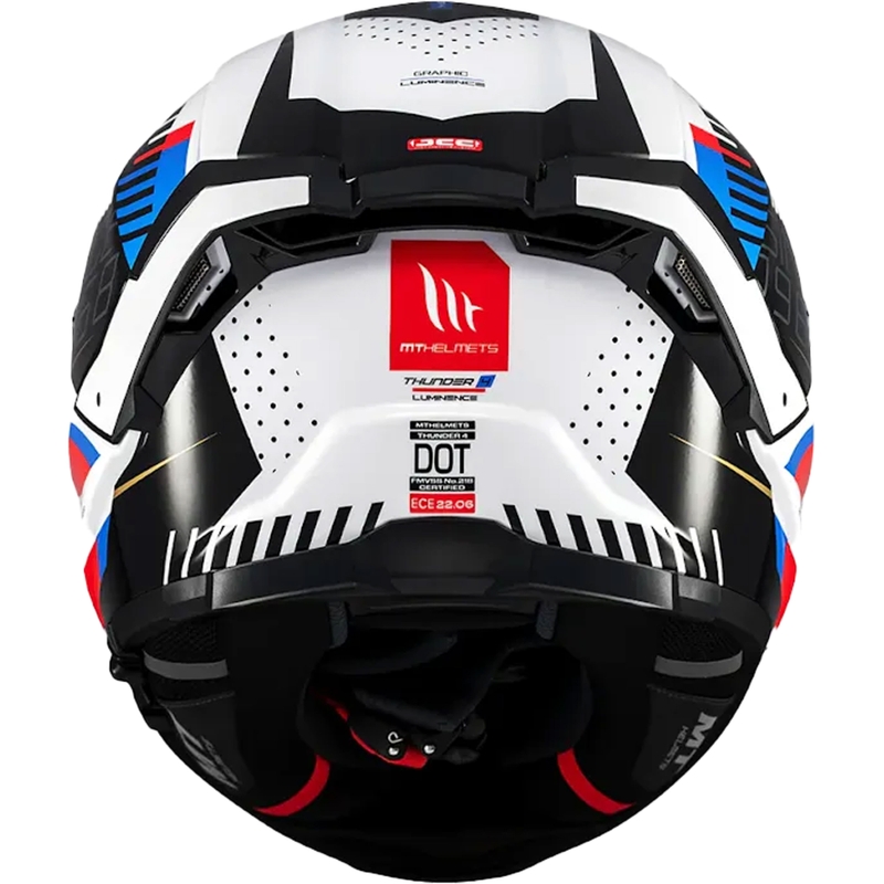 Kask motocyklowy integralny MT Thunder 4 SV Luminence niebieski