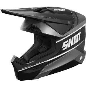 Kask motocrossowy Shot Furious Dust matowo czarny