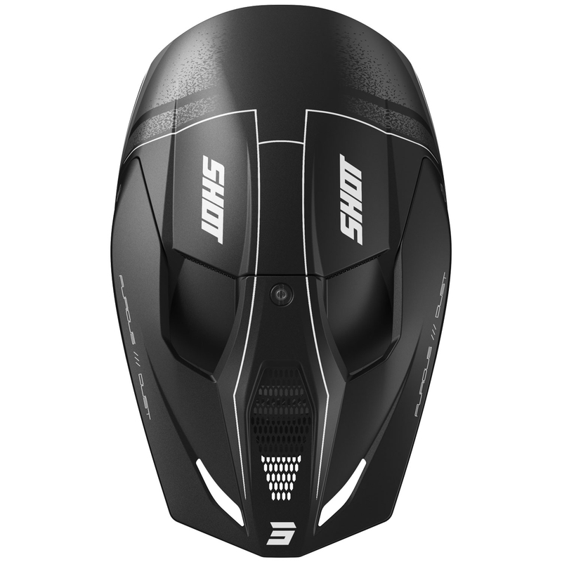Kask motocrossowy Shot Furious Dust matowo czarny