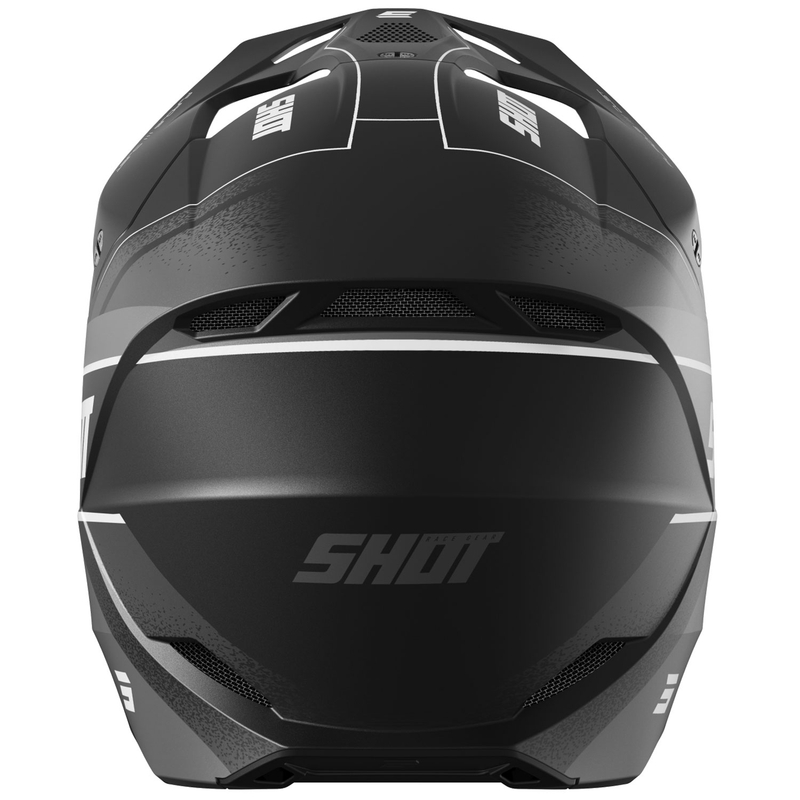 Kask motocrossowy Shot Furious Dust matowo czarny