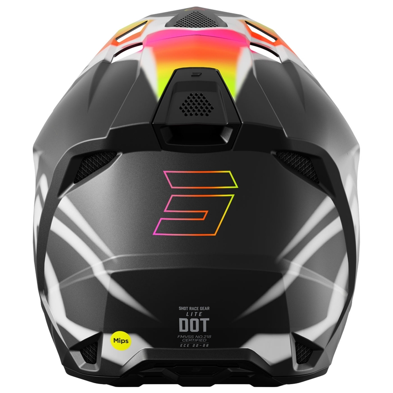 Kask motocrossowy Shot Lite Devil matowo czarny