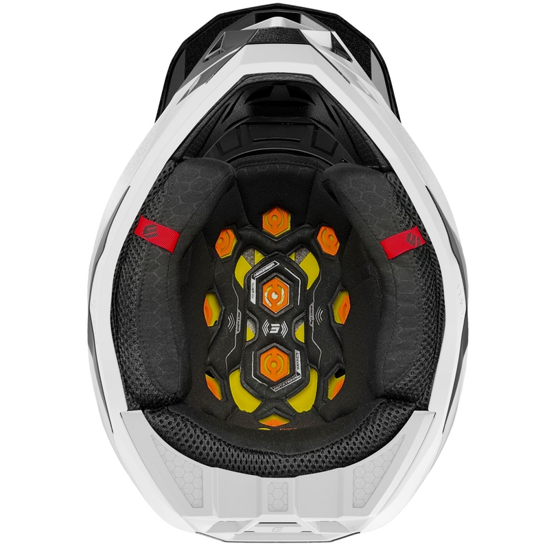 Kask motocrossowy Shot Lite S10 holograficzny perłowy