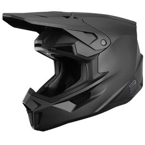Kask motocrossowy Shot Lite Solid matowy czarny