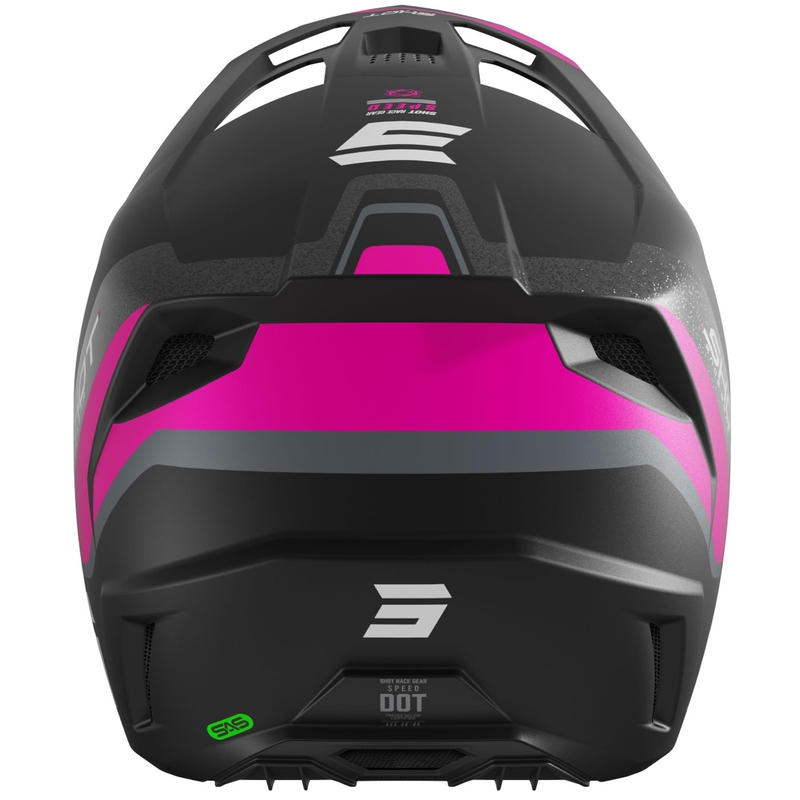 Kask motocrossowy Shot Speed Atomic matowy różowy